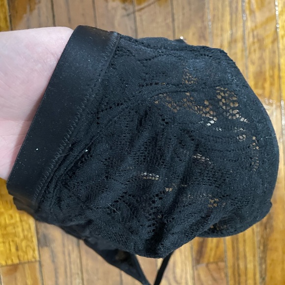 Aerie Black Bralette with Lace Detailing | women’s medium - Picture 2 of 4